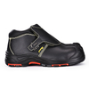 Durable Black Safety Welding Boots With Composite Toe & Kevlar Plate M-8387 Overcap New