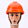 Yellow Industrial Safety Helmet W-002