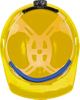 Industrial Safety Helmet W-001 Yellow