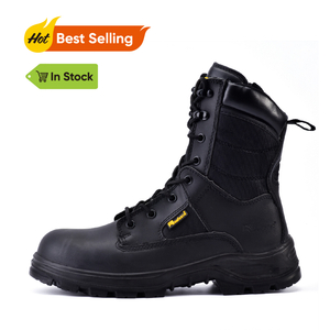 Zip Design Military Boots H-9438NS