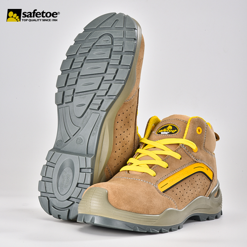 Breathable Summer S1P Safety Boots M-8377