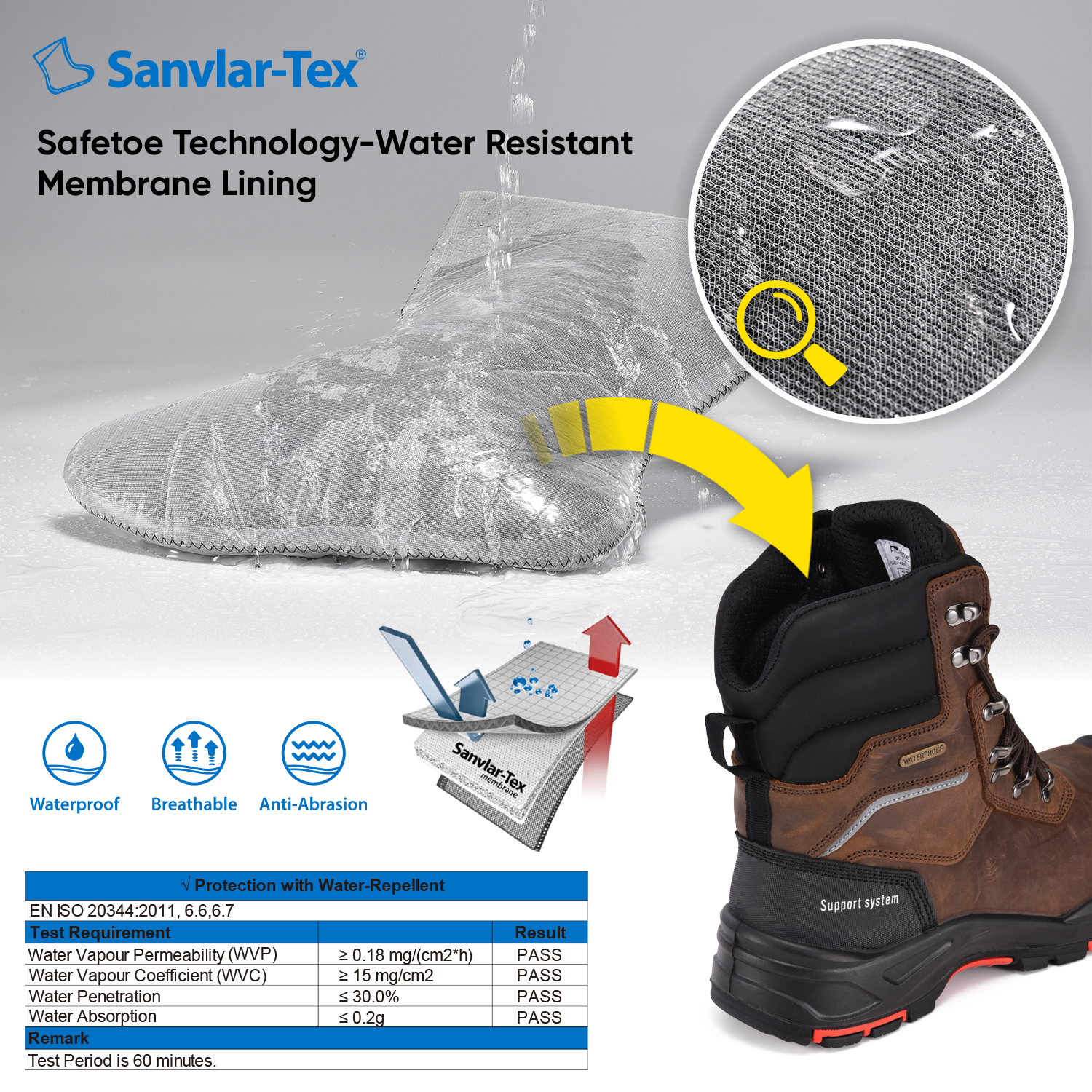 7-H-9552-waterproof safety boots 7-H-9552-waterproof safety boots