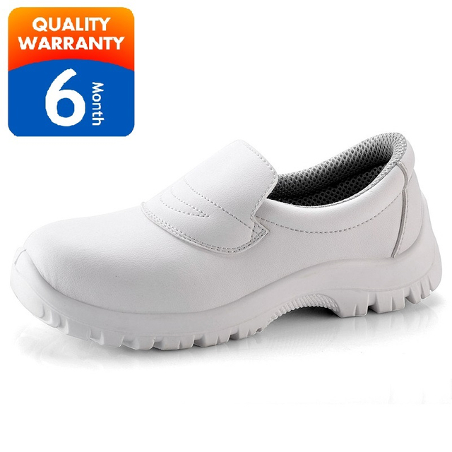 Food Industry Hand Made Microfiber PU Safety Shoes