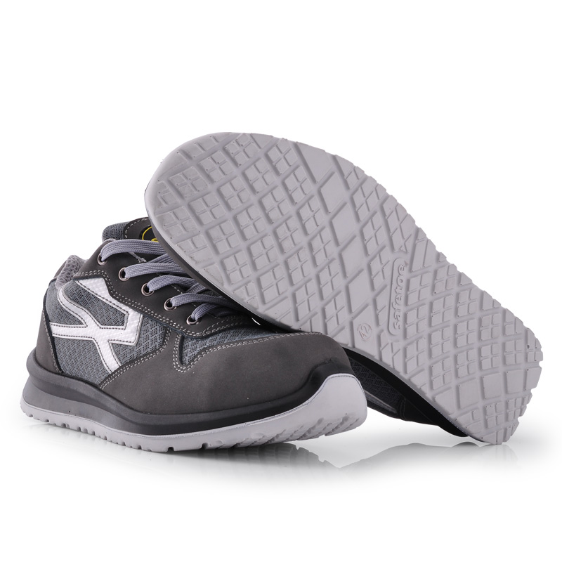 Metal Free Composite Safety Shoes L-7328 Grey