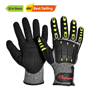 Cut Resistant Work Gloves TPR9004 Yellow