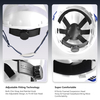 Miner Safety Helmet W-036 White