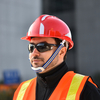 Red Safety Helmet for Construction W-036