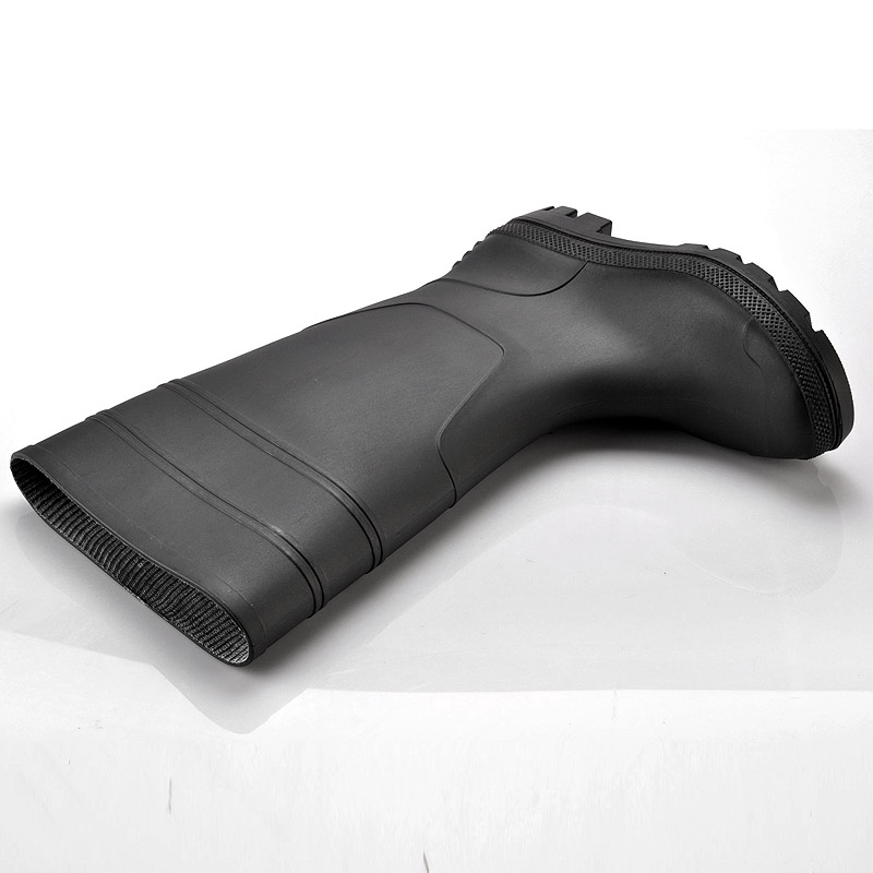 PVC Rain Gum Boots W-6036 Black