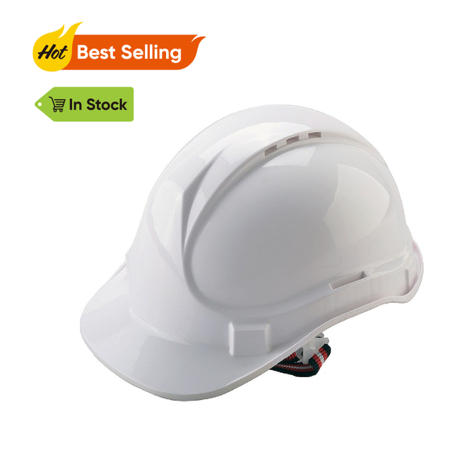 Construction Hard Hat Helmets W-018 White