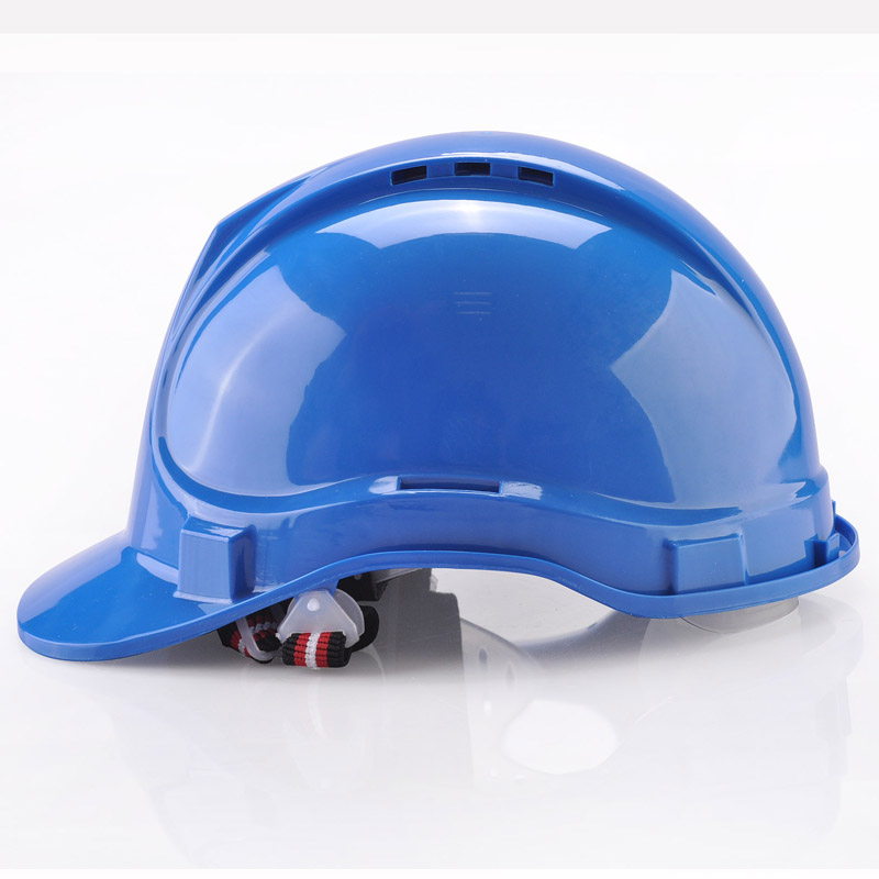 Road & Construction Hard Hat W-018 Blue