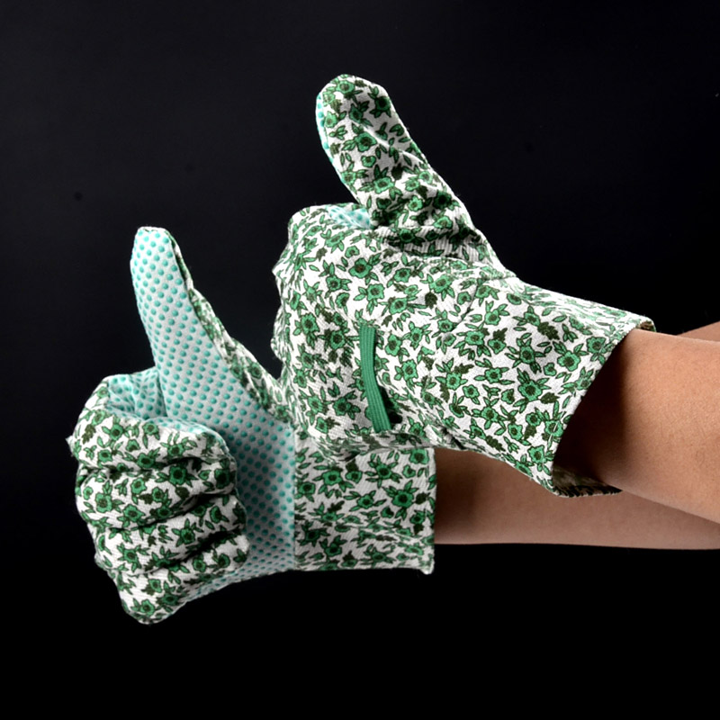 PVC Dotted Garden Work Gloves FL-5533