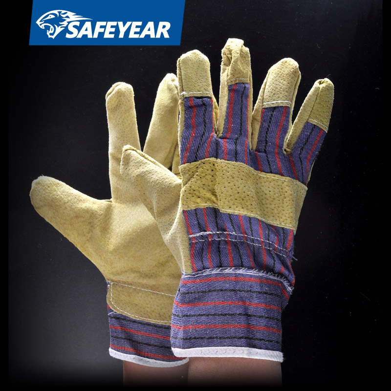 Heavy Duty Leather Work Gloves FL-1008
