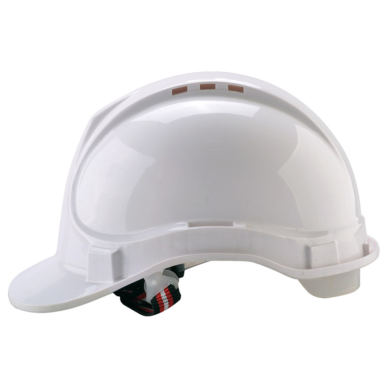 Construction Hard Hat Helmets W-018 White