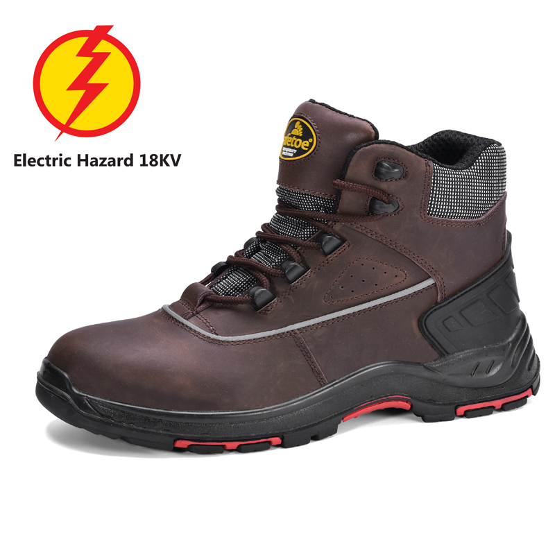 Insulated Dielectric Electrical 18kv Work Boots for Winter Insulation Safety Shoes Snow