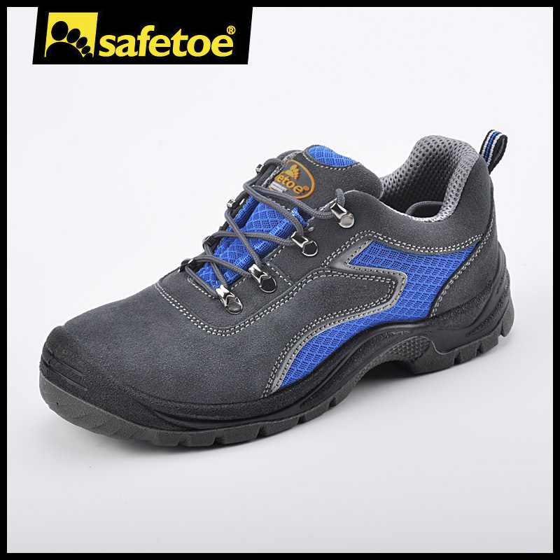 Safetoe Suede Leather Safety Shoes L-7305