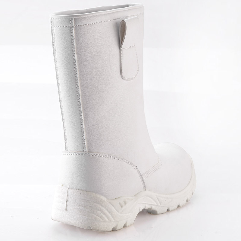 White High Rigger Work Boots H-9001 White