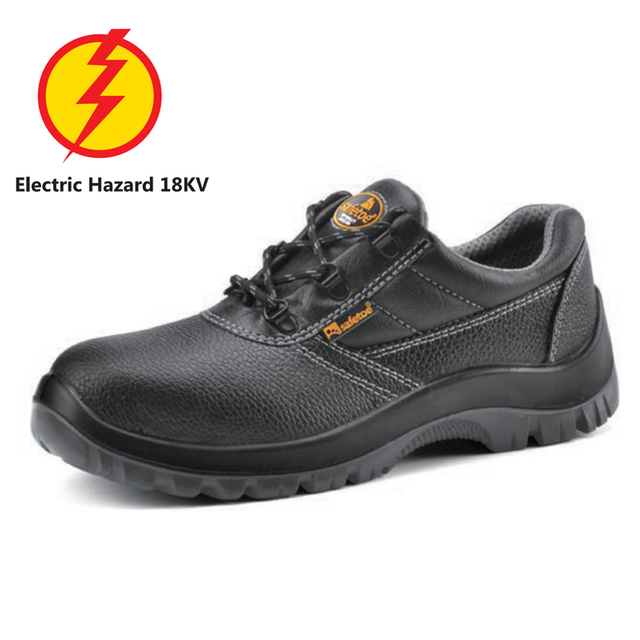 Best EH Security Dielectric Safety Shoes for Electricians Carbon Nano Toe Electrical Hazard Cable Work Shoes