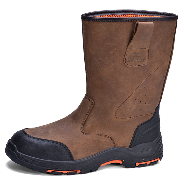 Durable Best Work Welders Safety Boots Brown Welding Kelvar Midsole Safety Shoes H-9437