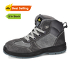 Womens Steel Toe Cap Best Safety Work Boots for Ladies M-8516W Suede