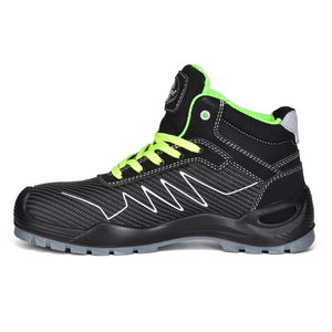 Breathable Light Weight Sports Style Fabric Safety Shoes For Men-M-8576