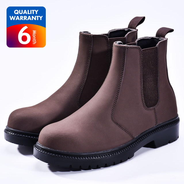 Heavy Duty Rubber Safety Boots M-8025 Wedge