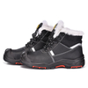 Fur Lined Composite Toe Winter Safety Boots for Cold Weather M-8573