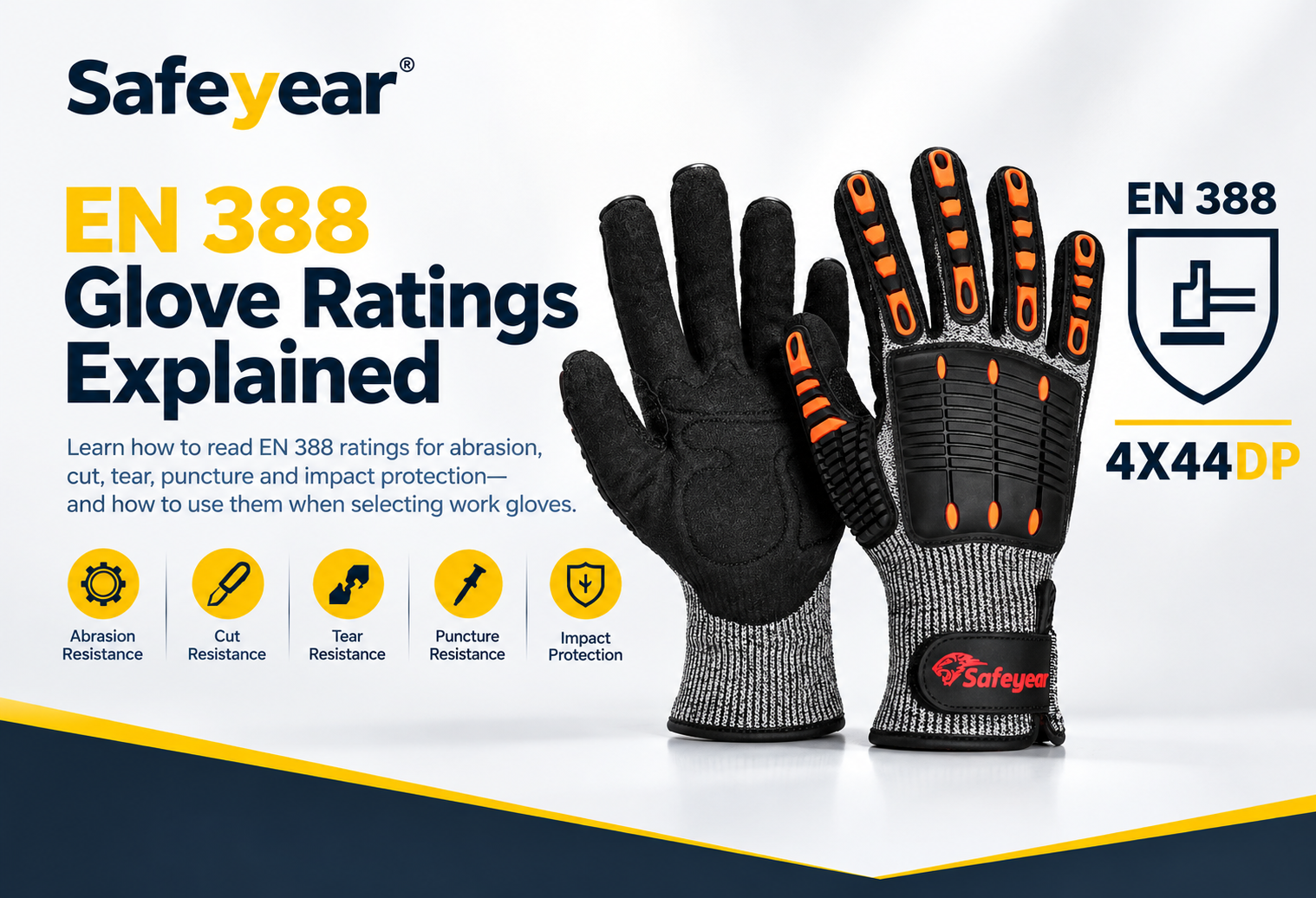 EN 388 glove rating 4X44DP explained EN 388 glove rating 4X44DP explained