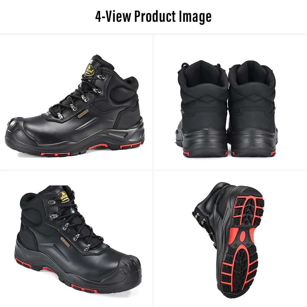 M-8565 CSA Waterproof Safety Boots Multi-View M-8565 CSA Certified Waterproof Composite Toe Heavy Duty Work Boots Multi-View