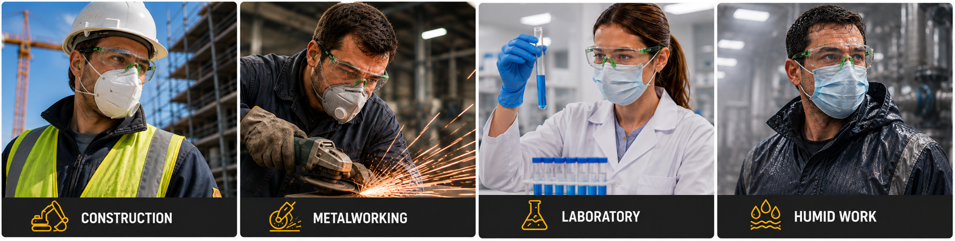 Industrial Anti-Fog Safety Glasses Anti-fog safety glasses for industrial work