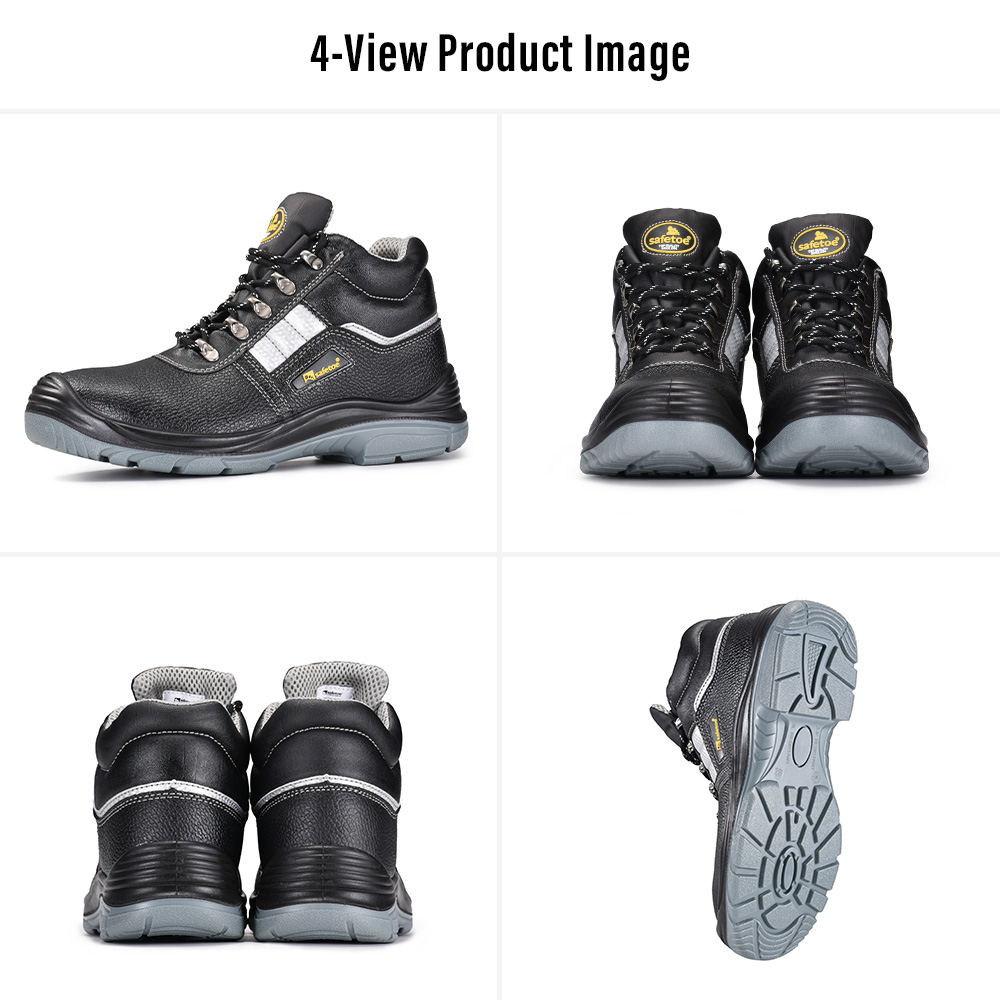 M-8027 WorkGuard Pro Construction Safety Boots Multi-View M-8027 WorkGuard Pro Steel Toe Puncture-Resistant Construction Safety Boots Multi-View