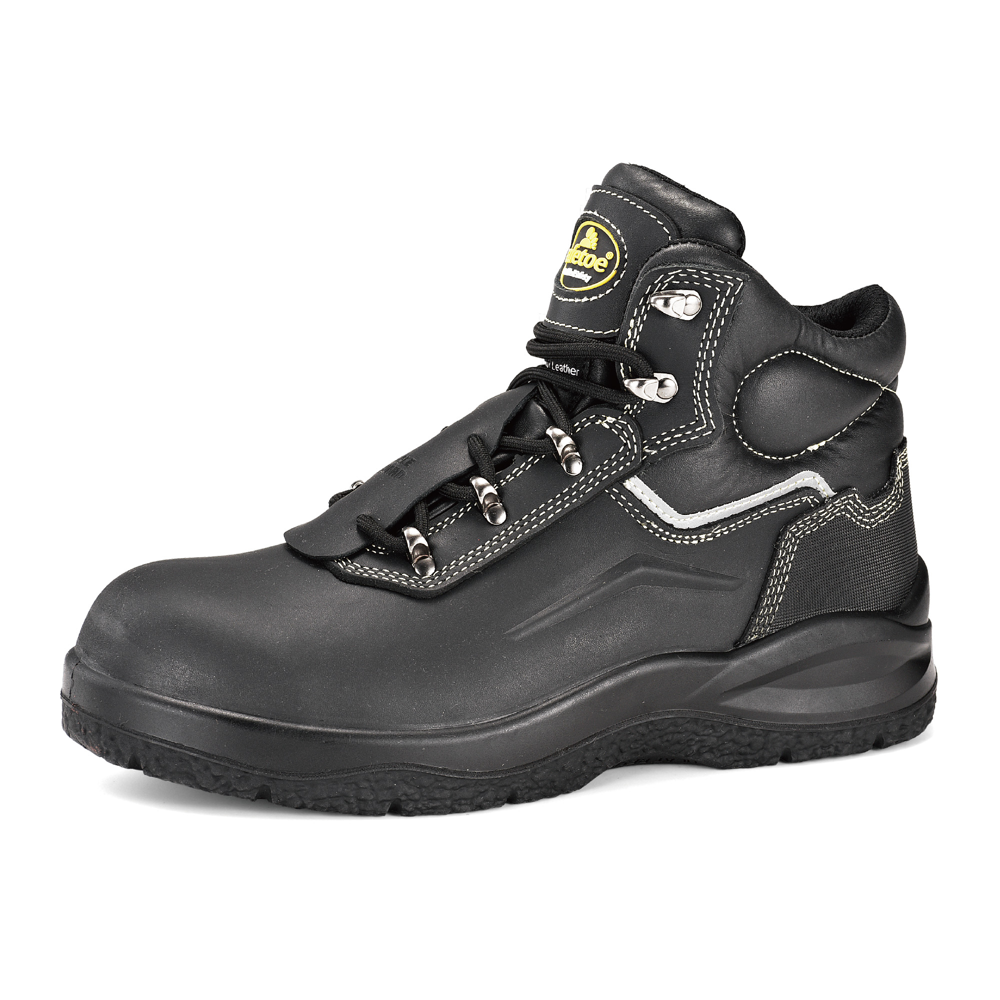 Safetoe M-8565PV Asphalt Paving Safety Boots M-8565PV asphalt paving safety boots with heat-resistant low-profile outsole