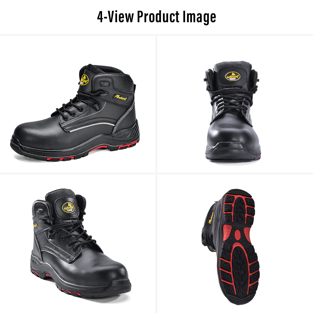 M-8356RB EH Safety Work Boots Multi-View M-8356RB 18kV EH Rated Electrical Hazard Work Boots Multi-View