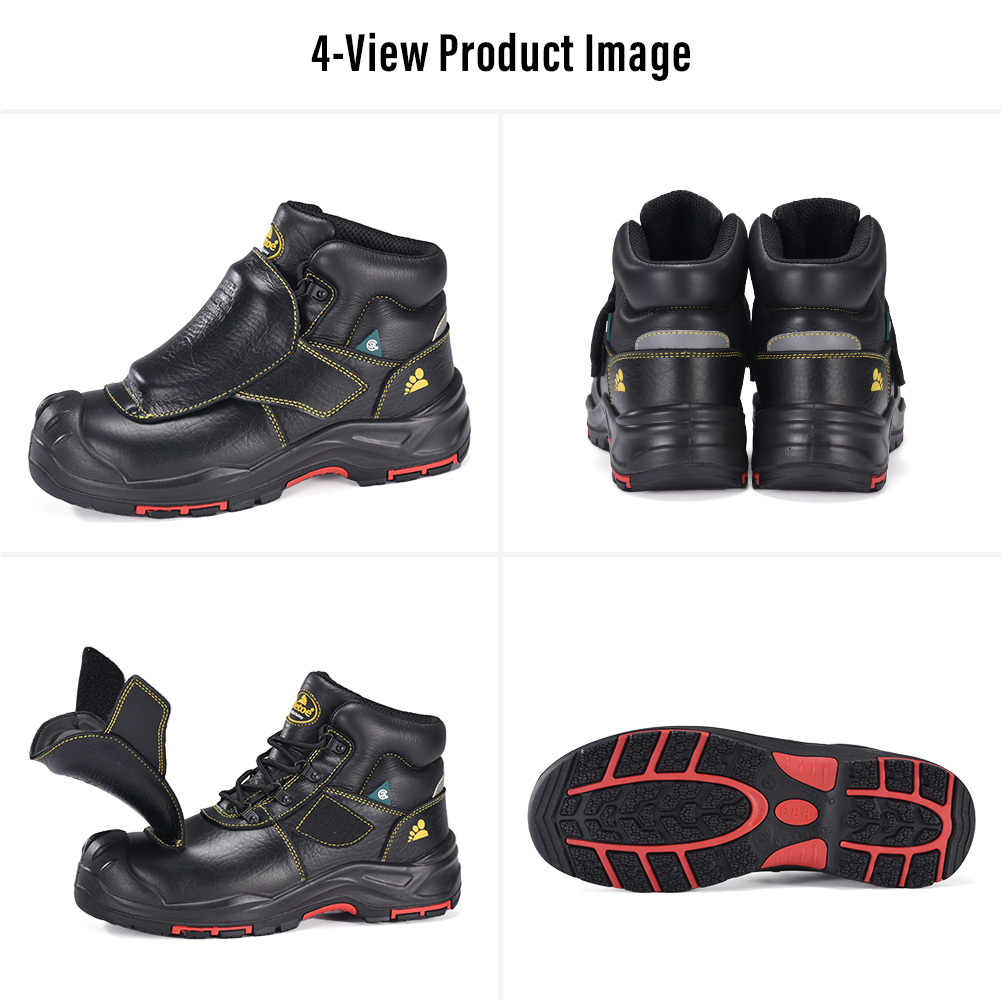 M-8387MP CSA Metatarsal Welding Safety Boots Multi-View M-8387MP CSA Certified Metatarsal Welding Safety Boots with Composite Toe and Heat Protection Multi-View