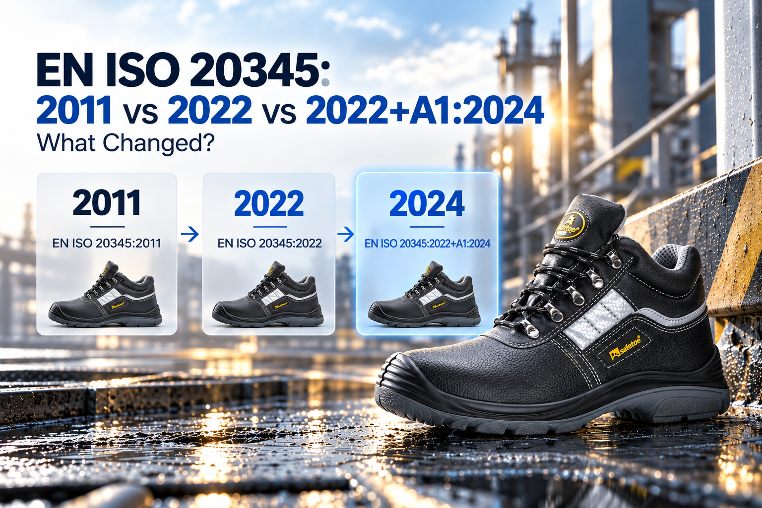EN ISO 20345 Safety Standard Evolution Comparison EN ISO 20345 Safety Standard Evolution Comparison