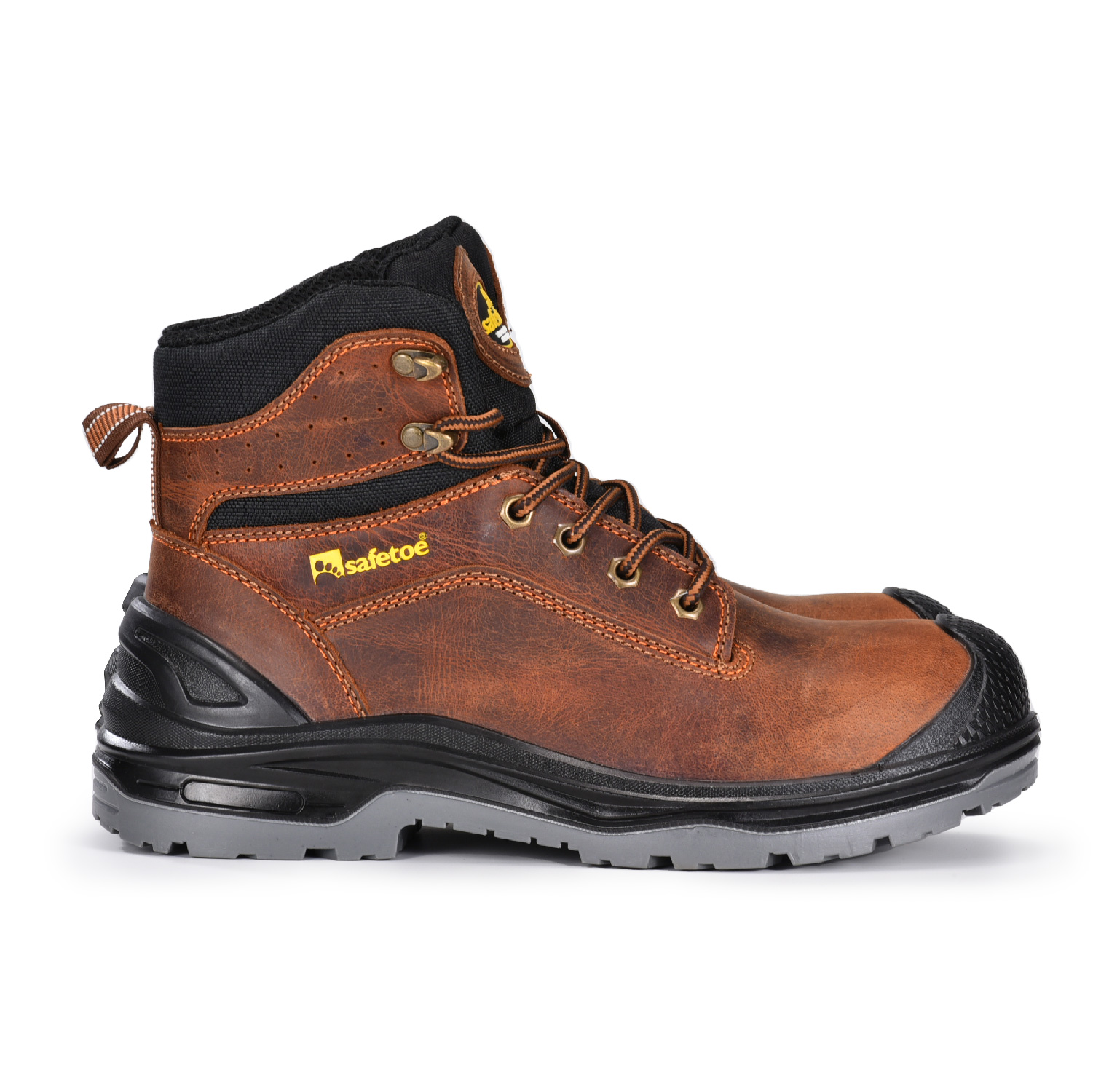 Heavy Duty Waterproof Mechanic Work Boots with Composite Toecap for Men M-8556
