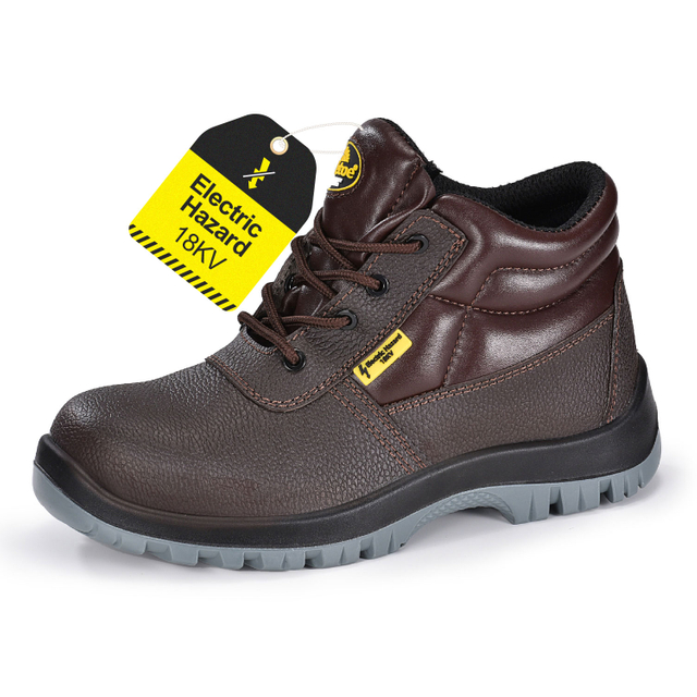 Electric Hazard 18KV Insulated Safety Boots for Electrician Mens M-8010 EH