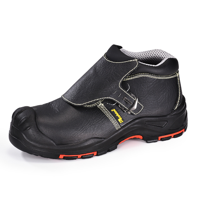 Durable Black Safety Welding Boots With Composite Toe & Kevlar Plate M-8387 Overcap New