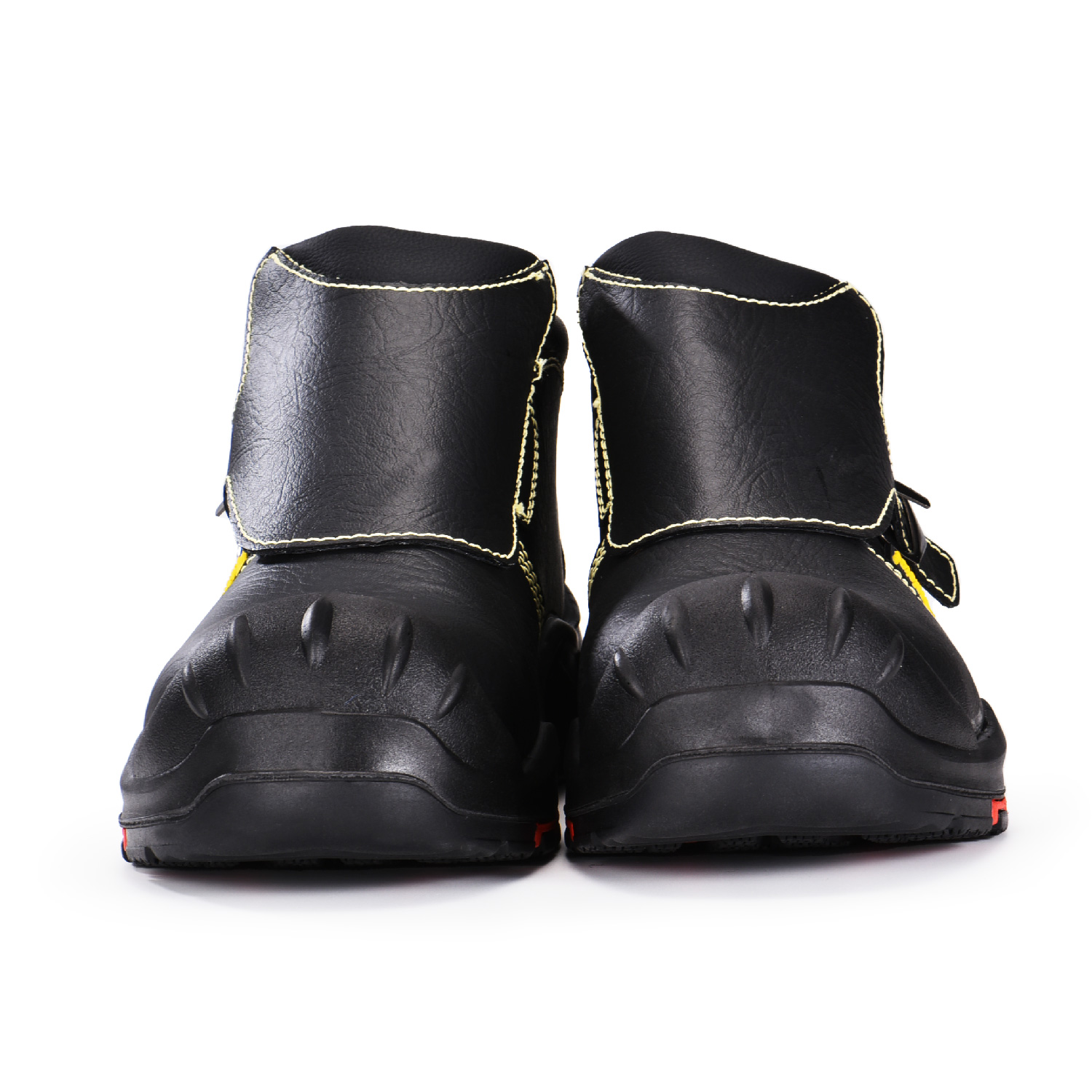 Durable Black Safety Welding Boots With Composite Toe & Kevlar Plate M-8387 Overcap New