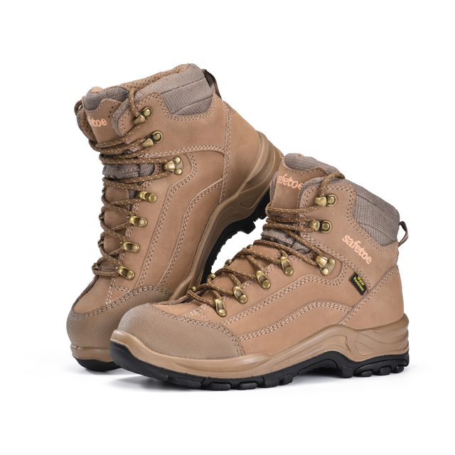 Waterproof Membrane Women Work Boots with Composite Toe M-8567