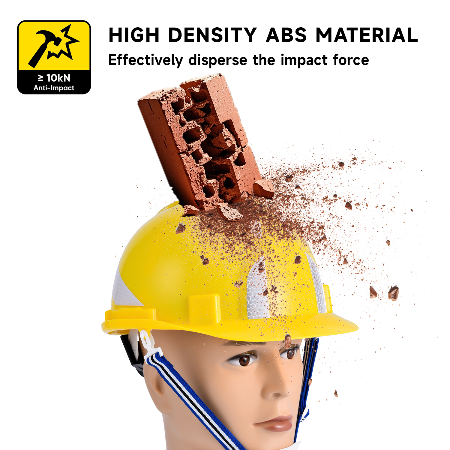 American Style Safety Helmet W-036 Yellow