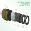 Ready Stock ABS Protective Ear Muffs EM-5002 Green