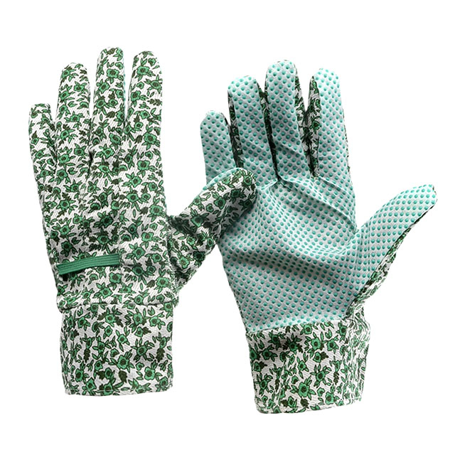 PVC Dotted Garden Work Gloves FL-5533