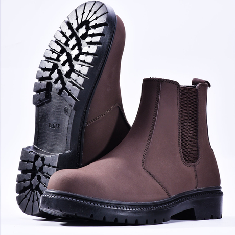 Heavy Duty Rubber Safety Boots M-8025 Wedge