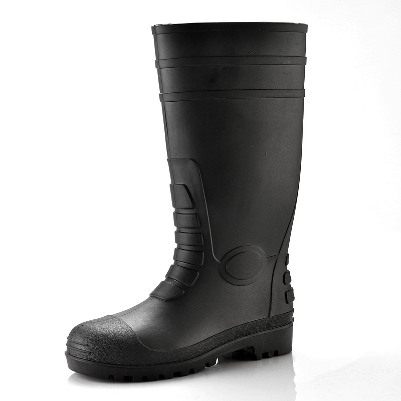 Waterproof Rubber Gum Boots W-6038 Black