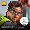 High Quality Overglasses Clear Safety Goggles SG007 