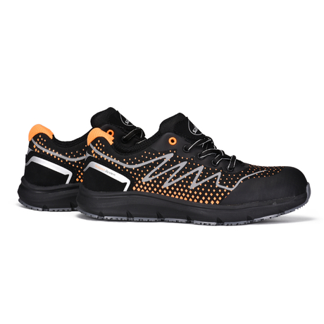 Light Weight & Breathable Logistics Safety Shoes for Fedex, DHL, UPS, TNT etc L-7530 red