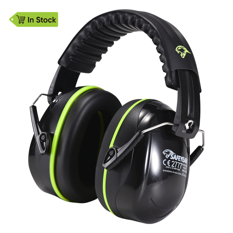 ABS Hearing Protection Ear Muffs Protective Ear Muffs Ready Stock FM-1B Green