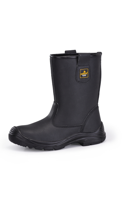 Oil Field Industry Resistant Rig Steel Toe Safety Boots H-9430