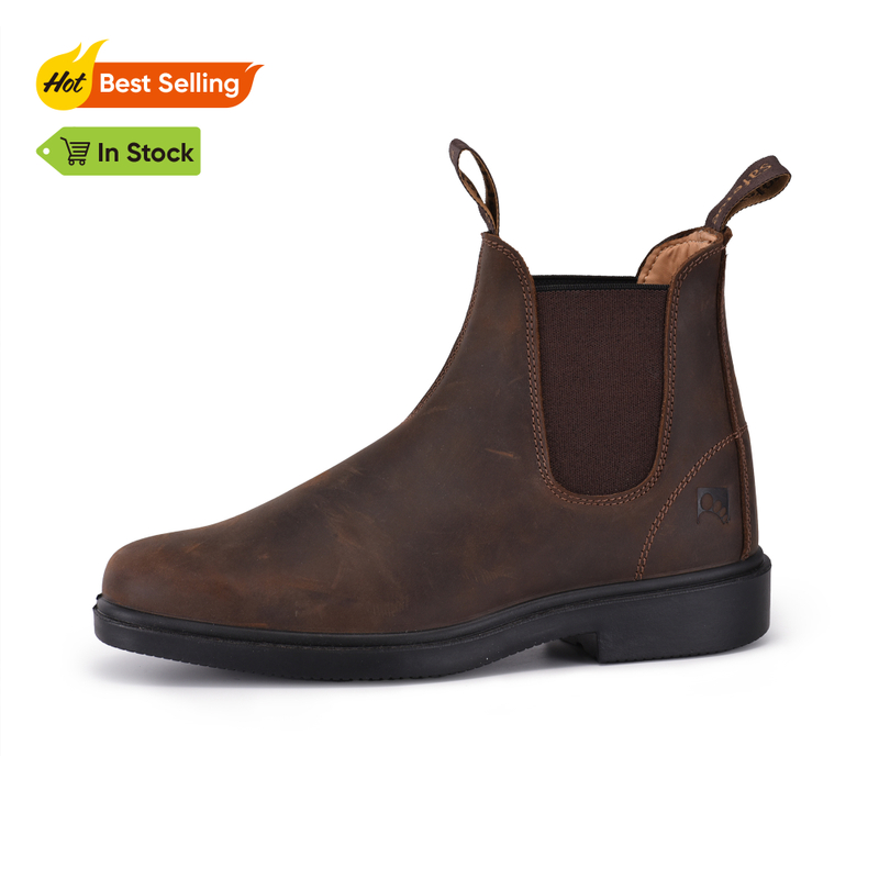 S3 Slip On Laceless Chelsea Safety Boots Israel & Australia M-8316