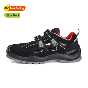 Lightweight Leather Safety Sandals Work Shoe with Composite Toe Cap S1P L-7518